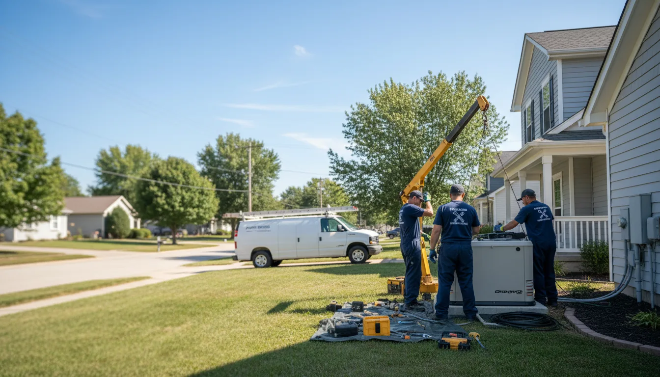 Generator Installation in Hugheston, WV near me